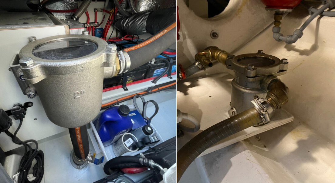 Andy Marine 316Lステンレス鋼海水フィルター