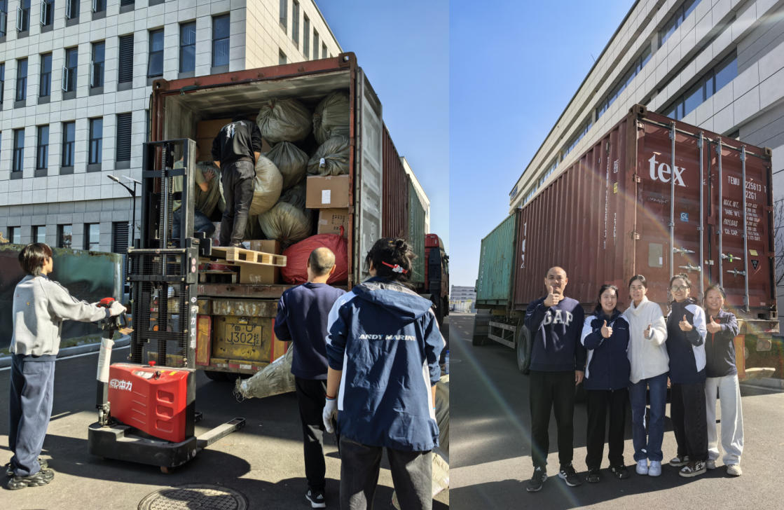 オーストラリアへのコンテナ積み込み完了！