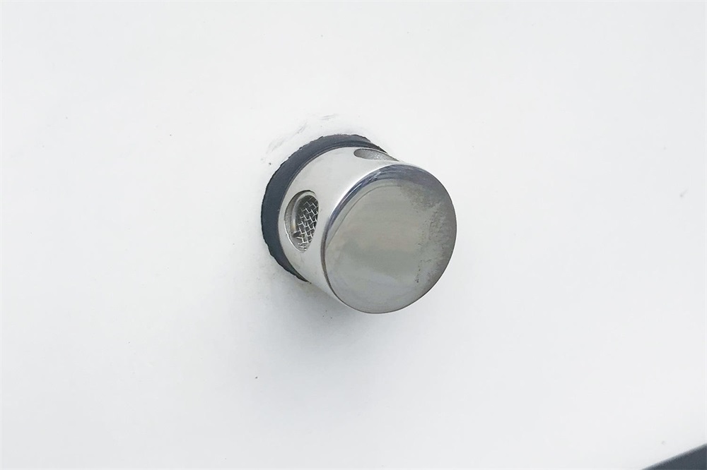 316 ステンレス鋼 90 度タンクベント