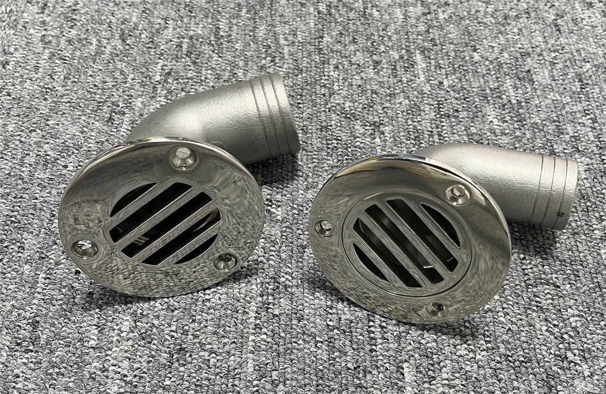 316 ステンレス鋼ボート用 90 度コックピットドレン